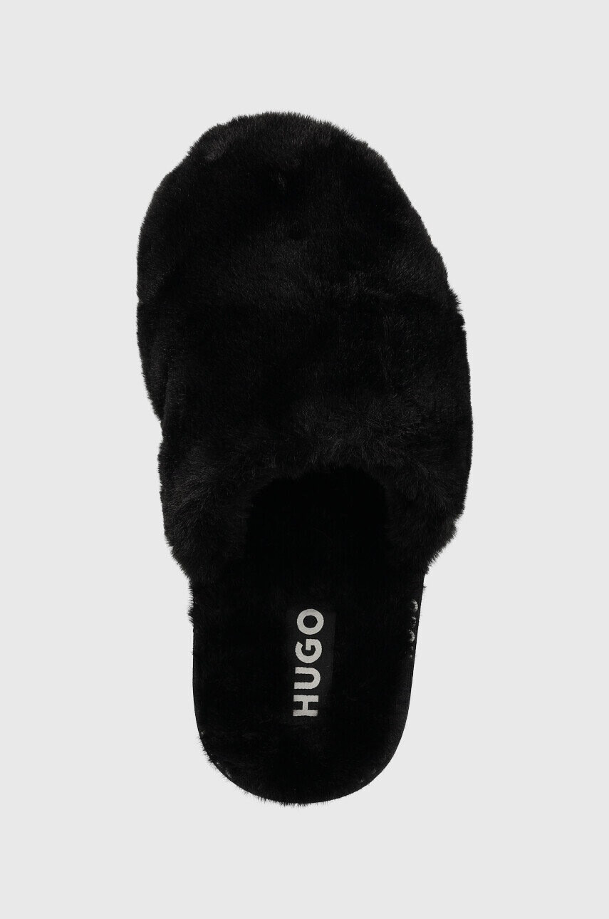 Hugo Пантофи Cozy Slid в черно 50474400 - Pepit.bg