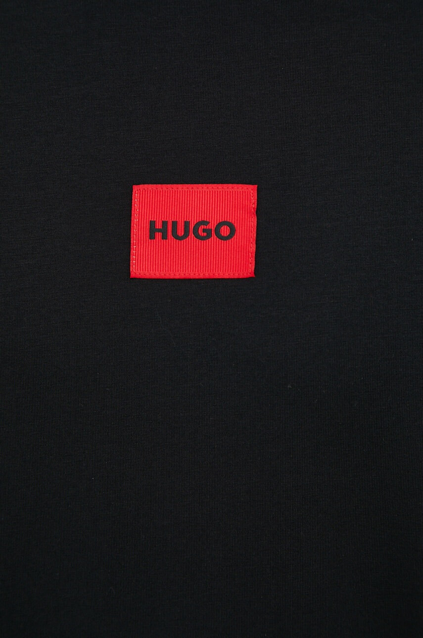 Hugo Пижама мъжка в червено с десен - Pepit.bg