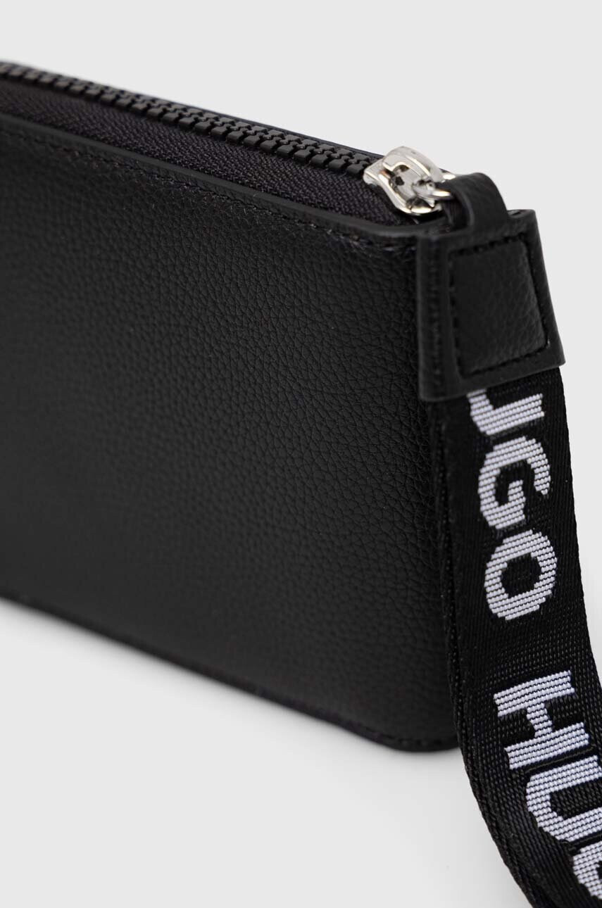 Hugo Портфейл дамски в черно - Pepit.bg