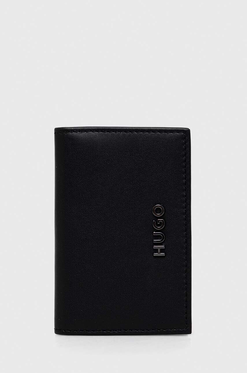 Hugo Портмоне мъжки в черно - Pepit.bg