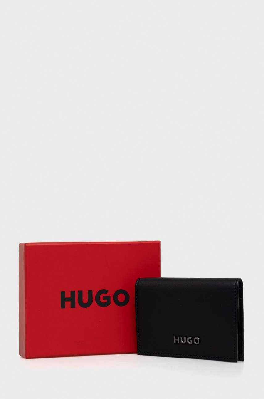 Hugo Портмоне мъжки в черно - Pepit.bg