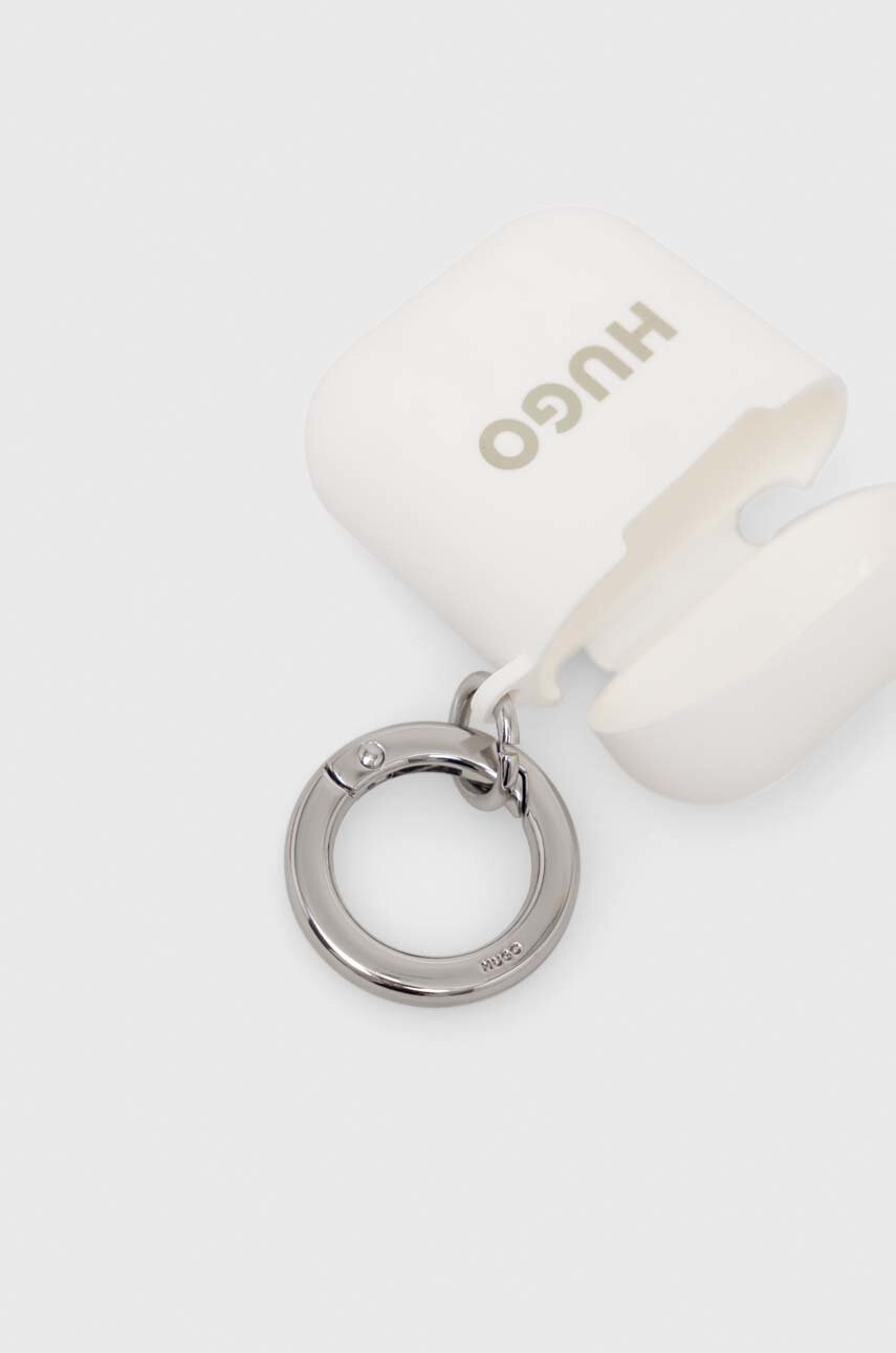 Hugo Портмоне и калъф за airpods в бежово - Pepit.bg