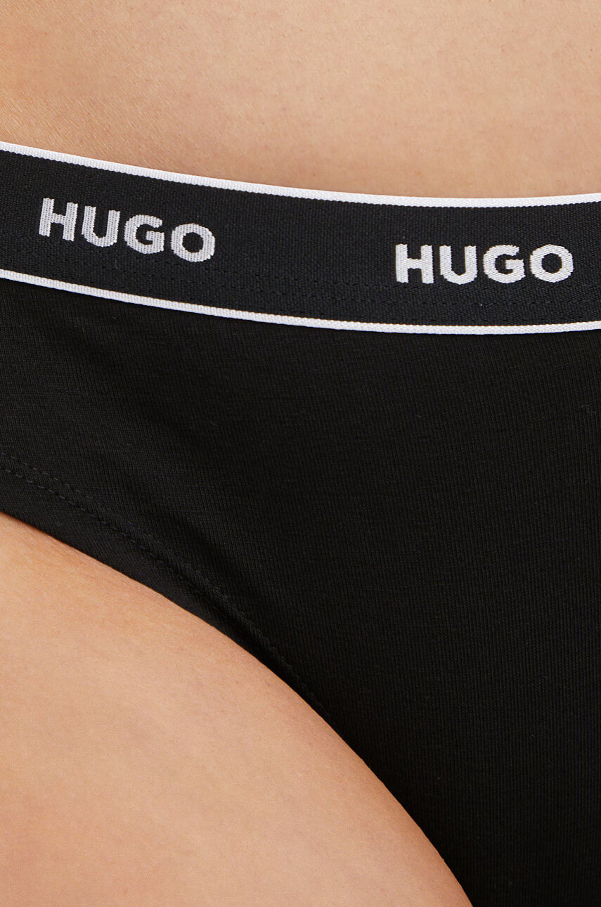 Hugo Прашки (3 чифта) в черно - Pepit.bg