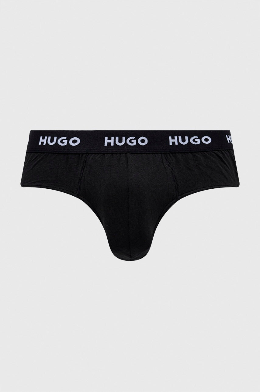 Hugo Слипове (3 чифта) мъжки в черно - Pepit.bg