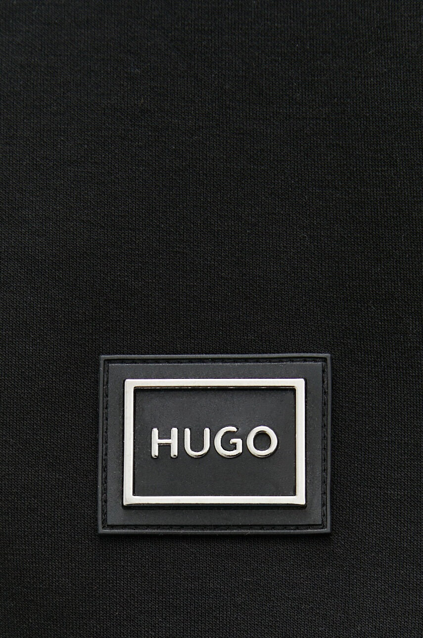 Hugo Суичър в черно с изчистен дизайн - Pepit.bg