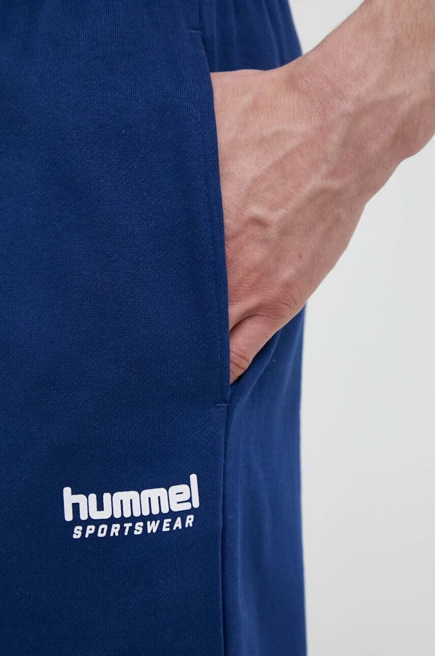 Hummel Къс панталон в тъмносиньо меланж на - Pepit.bg