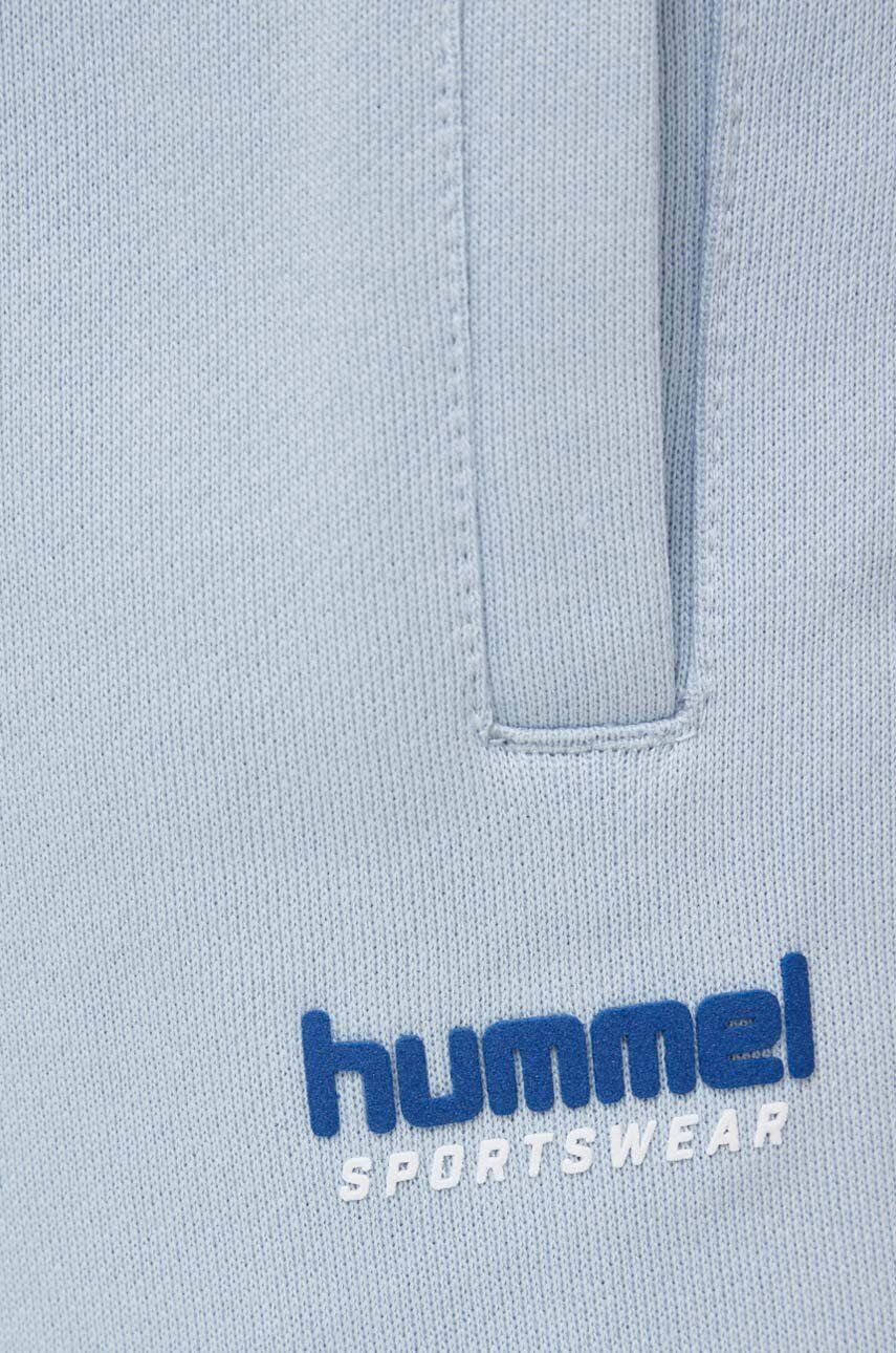 Hummel Спортен панталон в синьо меланж на - Pepit.bg