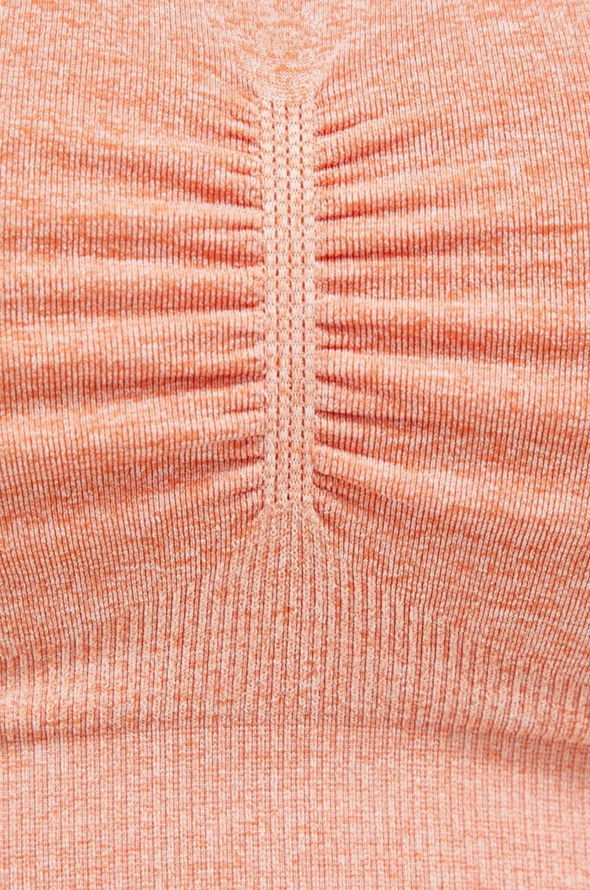 Hummel Спортен сутиен в оранжево - Pepit.bg