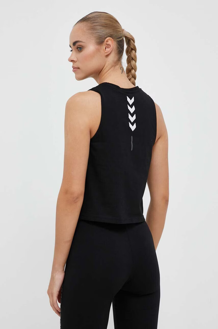 Hummel Топ Cali (2 броя) дамски в черно - Pepit.bg