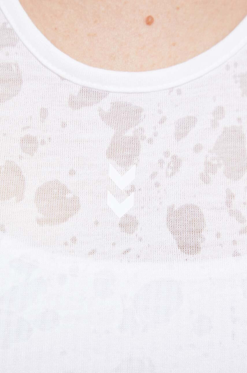 Hummel Топ за йога Iris в бяло - Pepit.bg
