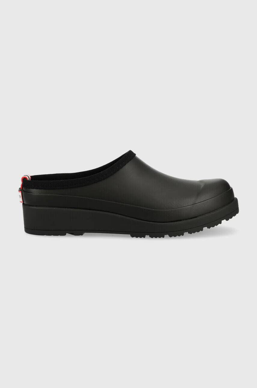 Hunter Чехли Womens Play Clog в черно WFF1002RMA - Pepit.bg