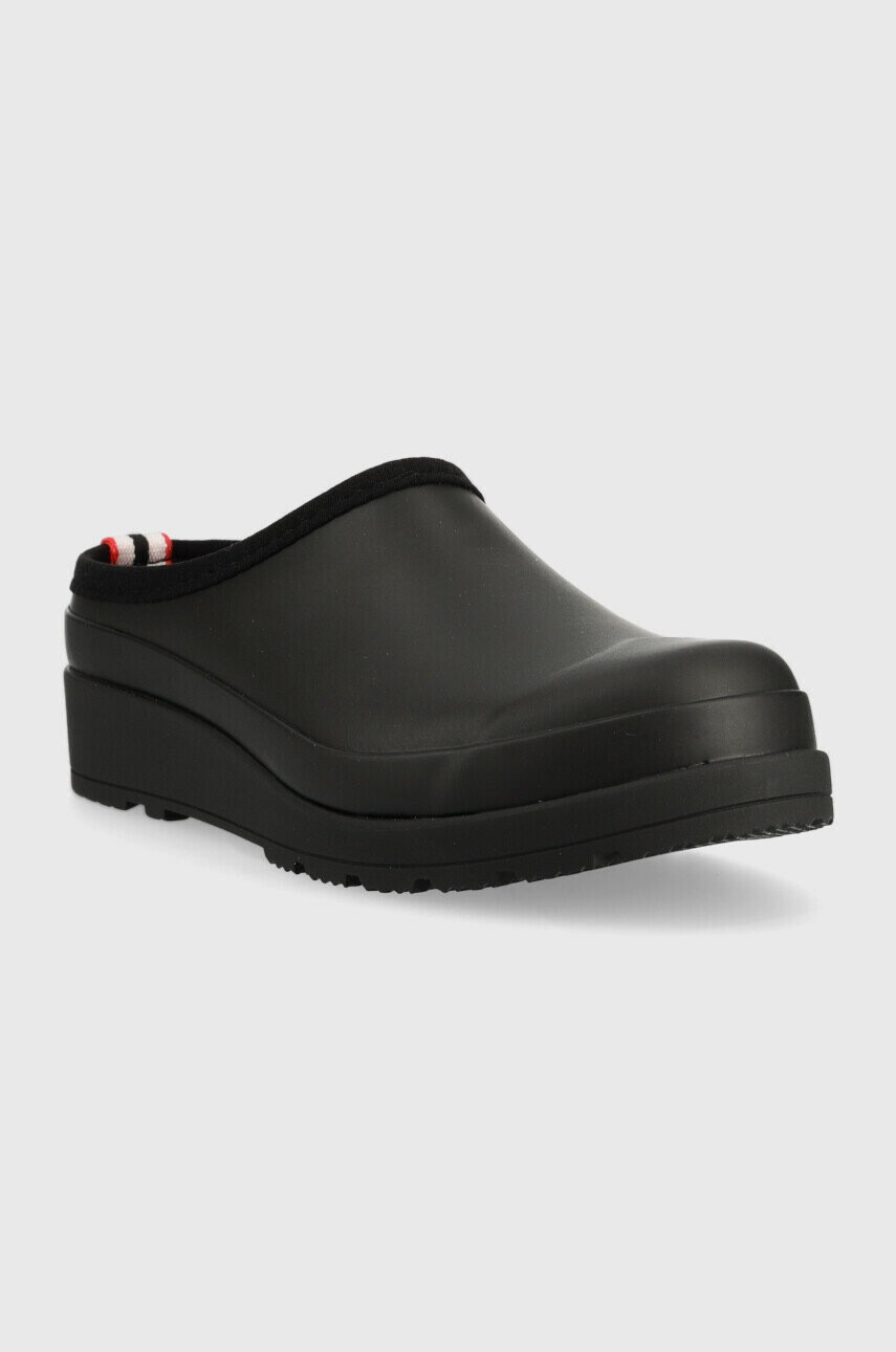 Hunter Чехли Womens Play Clog в черно WFF1002RMA - Pepit.bg