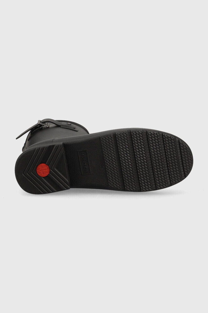 Hunter Гумени ботуши Refined Short в черно WFS2200RMA - Pepit.bg