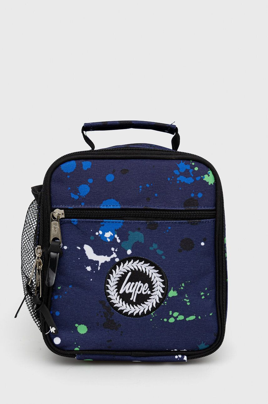 Hype Детска чанта за обяд Blue Green White Large Splat Twlg-845 - Pepit.bg