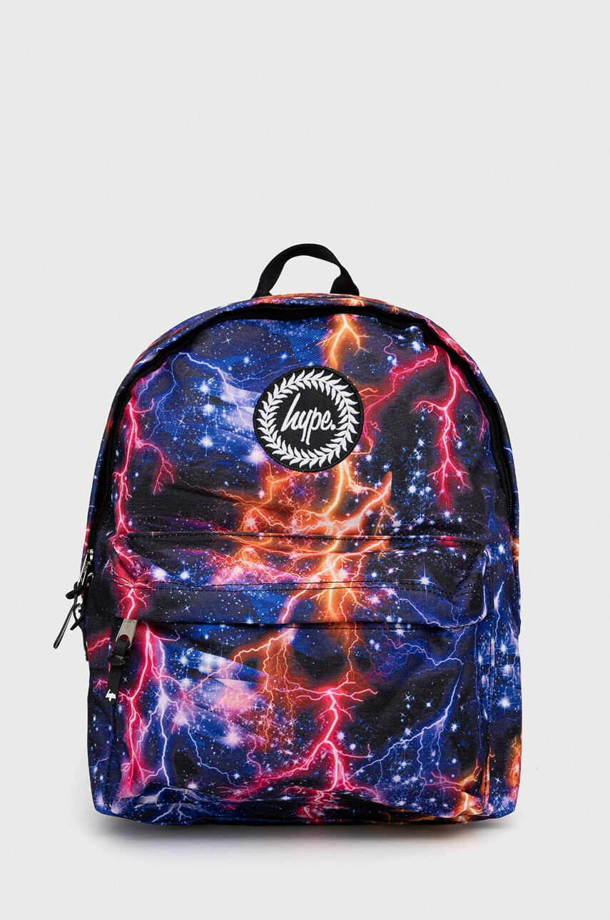 Hype Детска раница Purple & Orange Lightning Twlg-743 - Pepit.bg