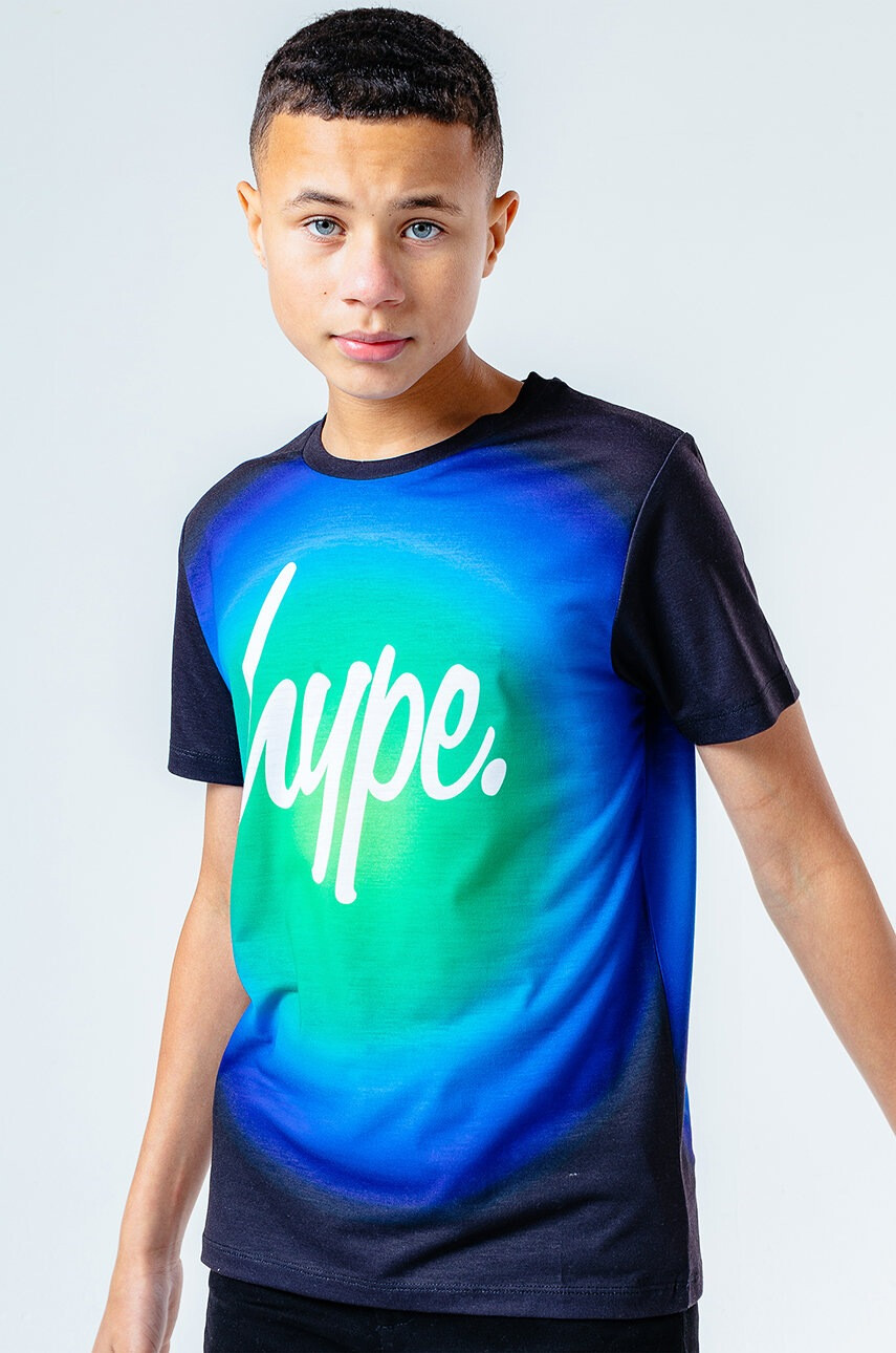 Hype Детска тениска LIME FADE - Pepit.bg