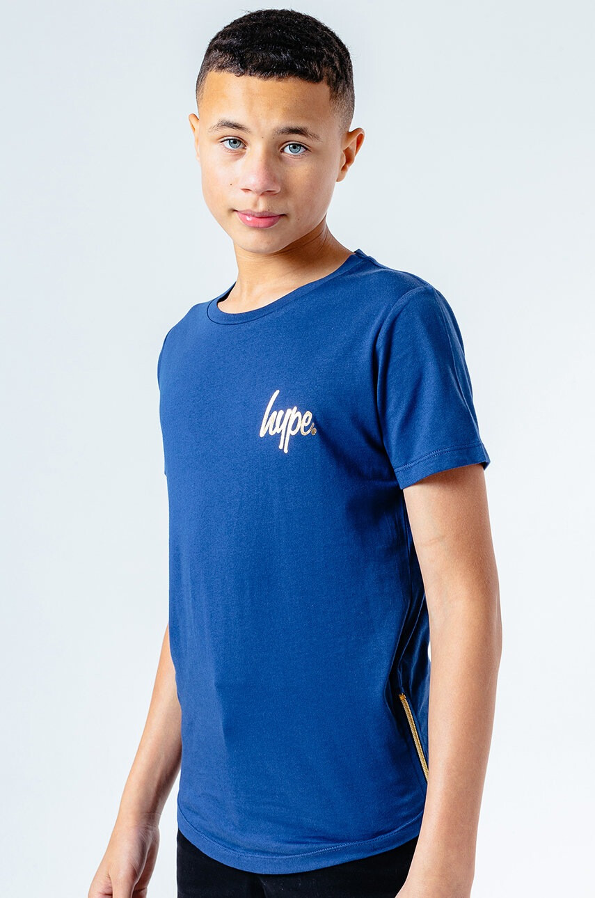Hype Детска тениска NAVY GOLD - Pepit.bg