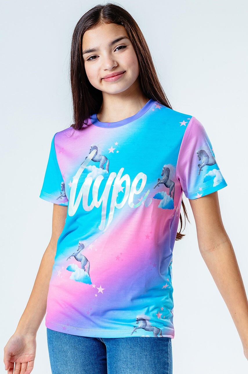 Hype Детска тениска UNICORN FADE - Pepit.bg