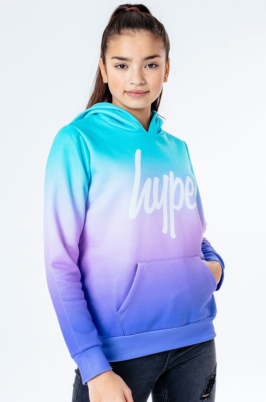 Hype Детски суичър AQUA FADE - Pepit.bg