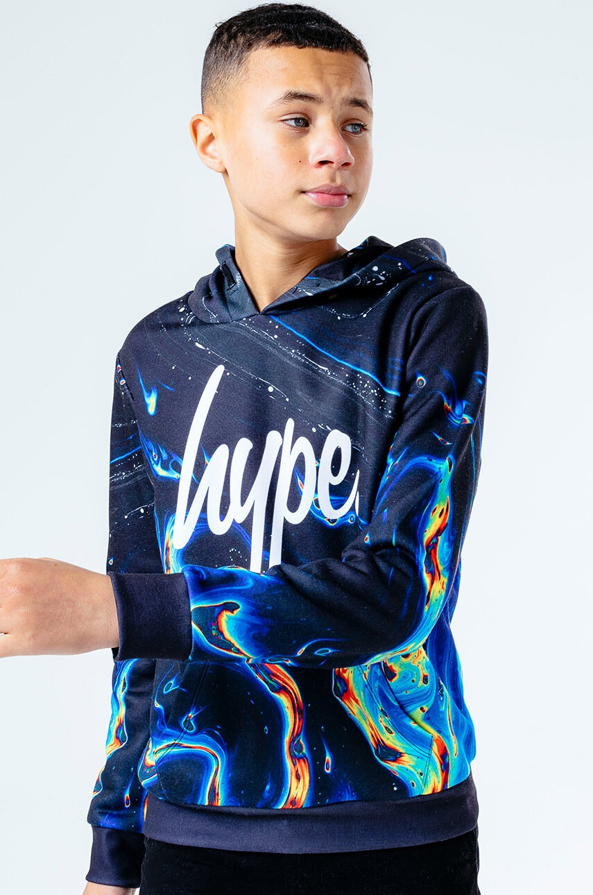 Hype Детски суичър RAINBOW MARBLE - Pepit.bg