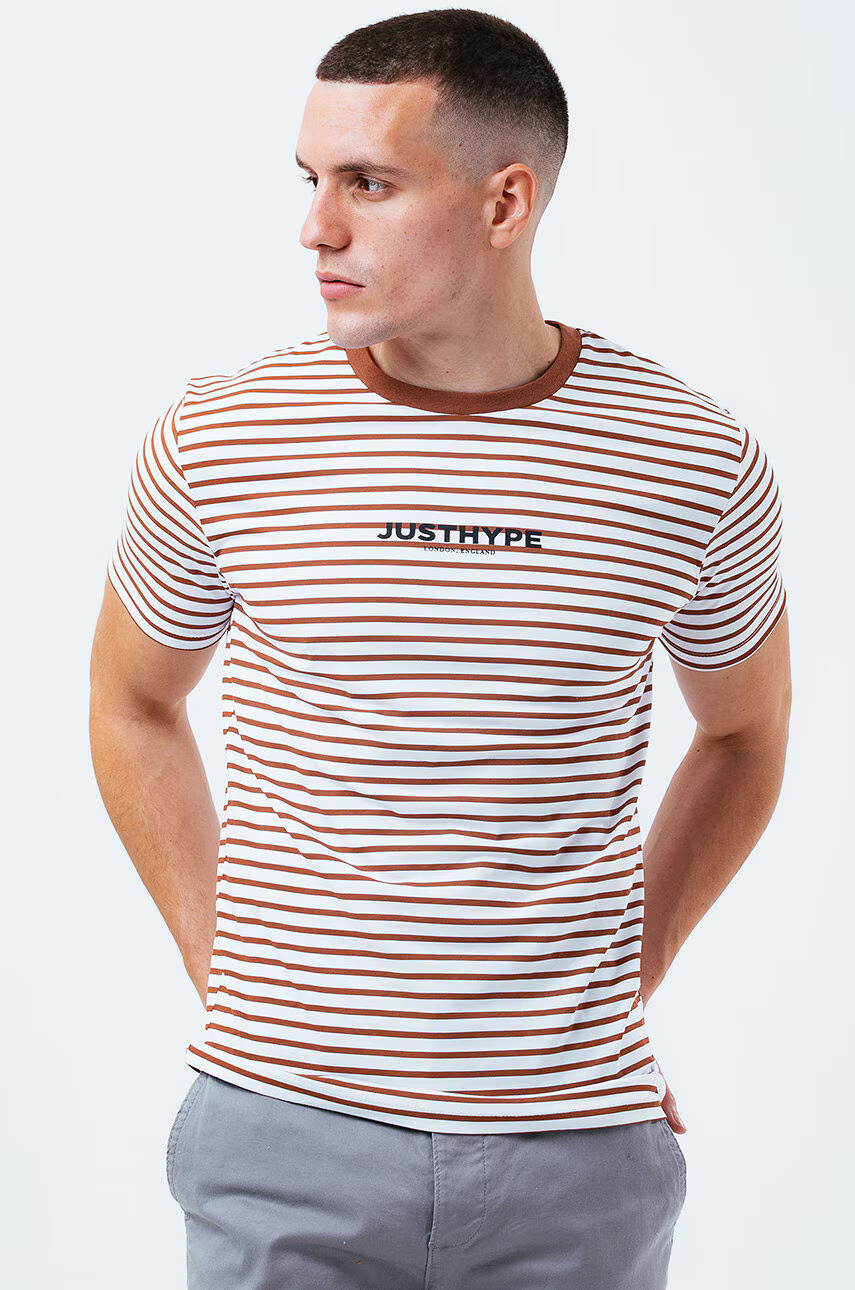 Hype Памучна тениска STRIPE - Pepit.bg