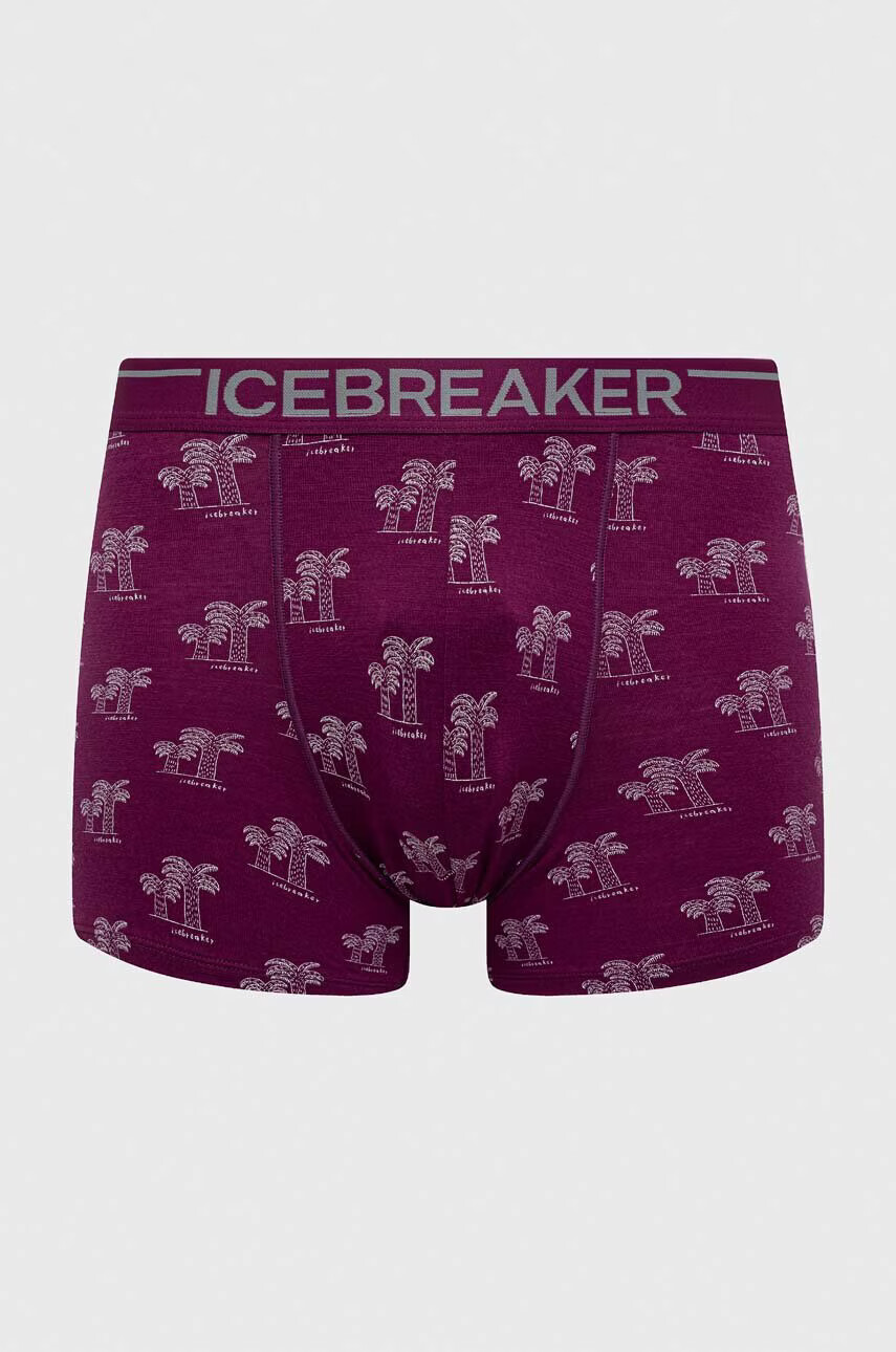 Icebreaker Функционално бельо Merino Anatomica в лилаво - Pepit.bg
