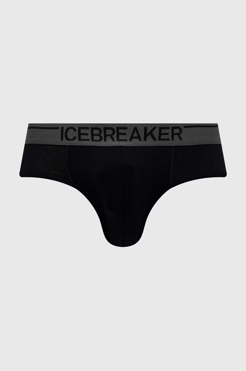 Icebreaker Функционално бельо Merino Anatomica в черно - Pepit.bg
