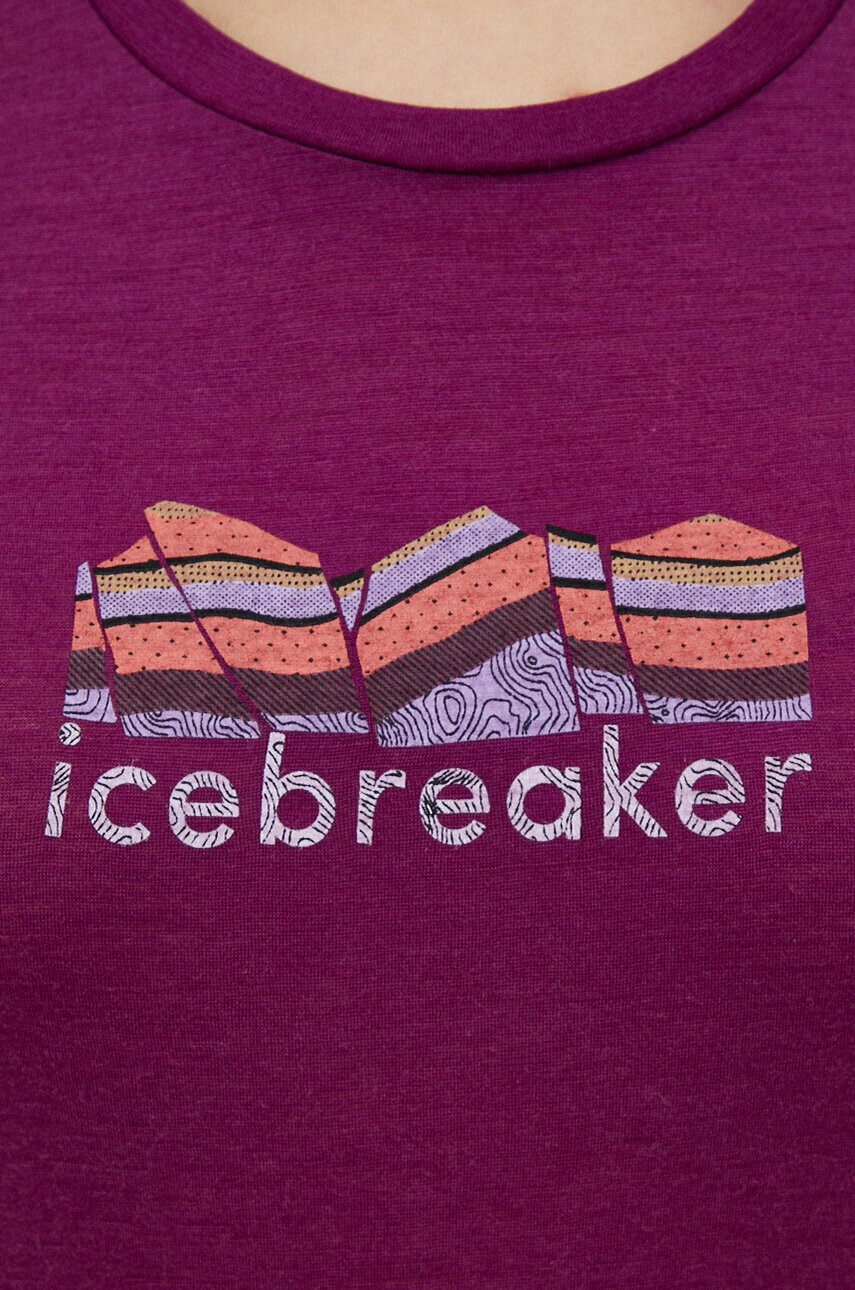 Icebreaker Спортна тениска Tech Lite II в лилаво - Pepit.bg