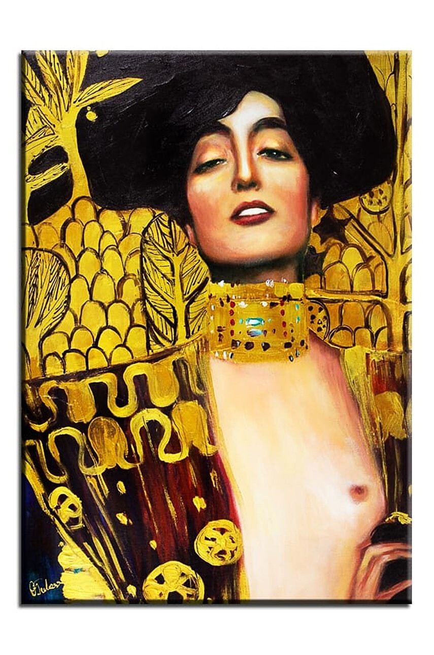 Inne Картина с маслени бои Gustav Klimt Judith I - Pepit.bg
