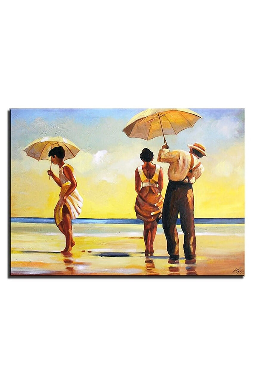 Inne Картина с маслени бои Jack Vettriano Mad dogs - Pepit.bg
