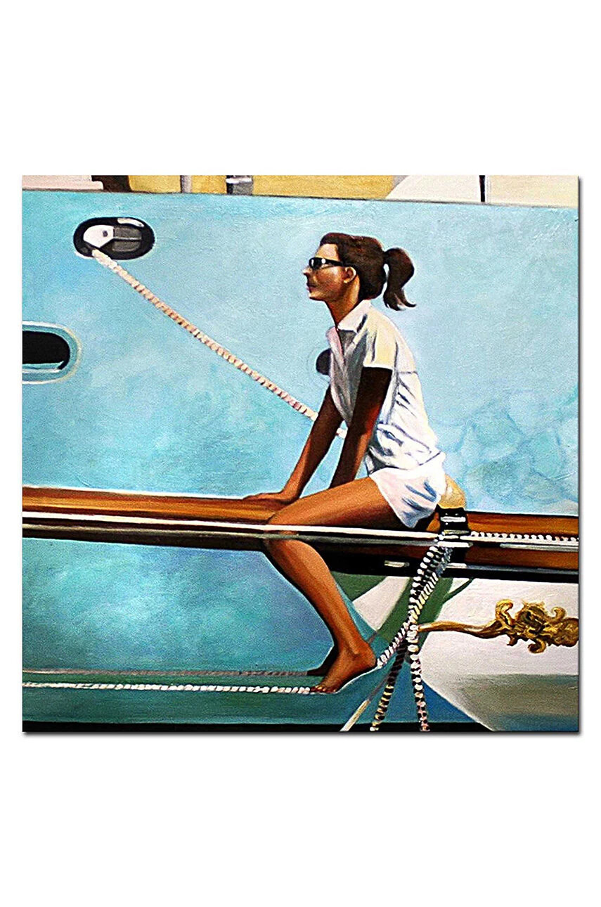 Inne Картина с маслени бои Jack Vettriano Masthead 2 - Pepit.bg