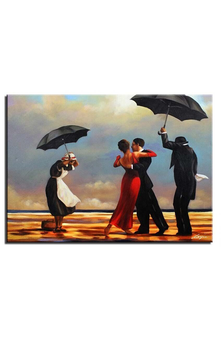 Inne Репродукция с маслени бои Jack Vettriano "Śpiewający kamerdyner" - Pepit.bg