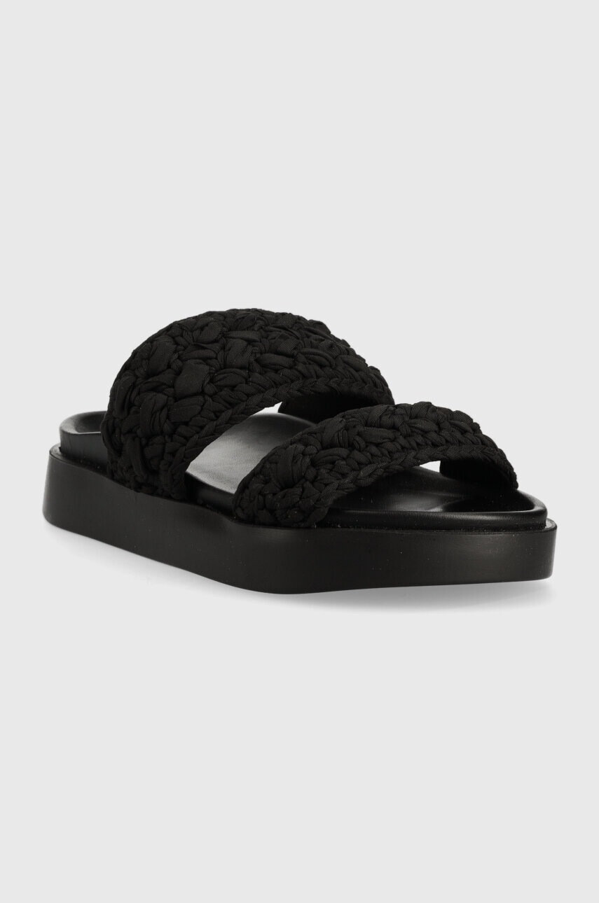 Inuikii Чехли Knitted Double Band в черно 70804-025 - Pepit.bg