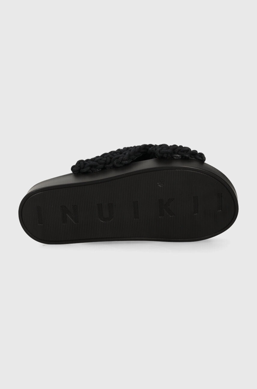 Inuikii Чехли Woven в черно 70104-105 - Pepit.bg