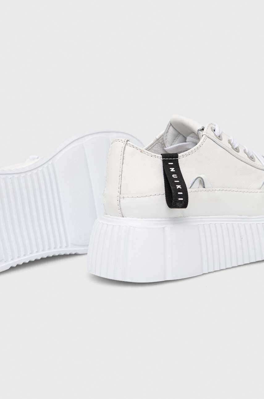 Inuikii Кожени маратонки Leather Matilda Low в бяло 30102-033 - Pepit.bg