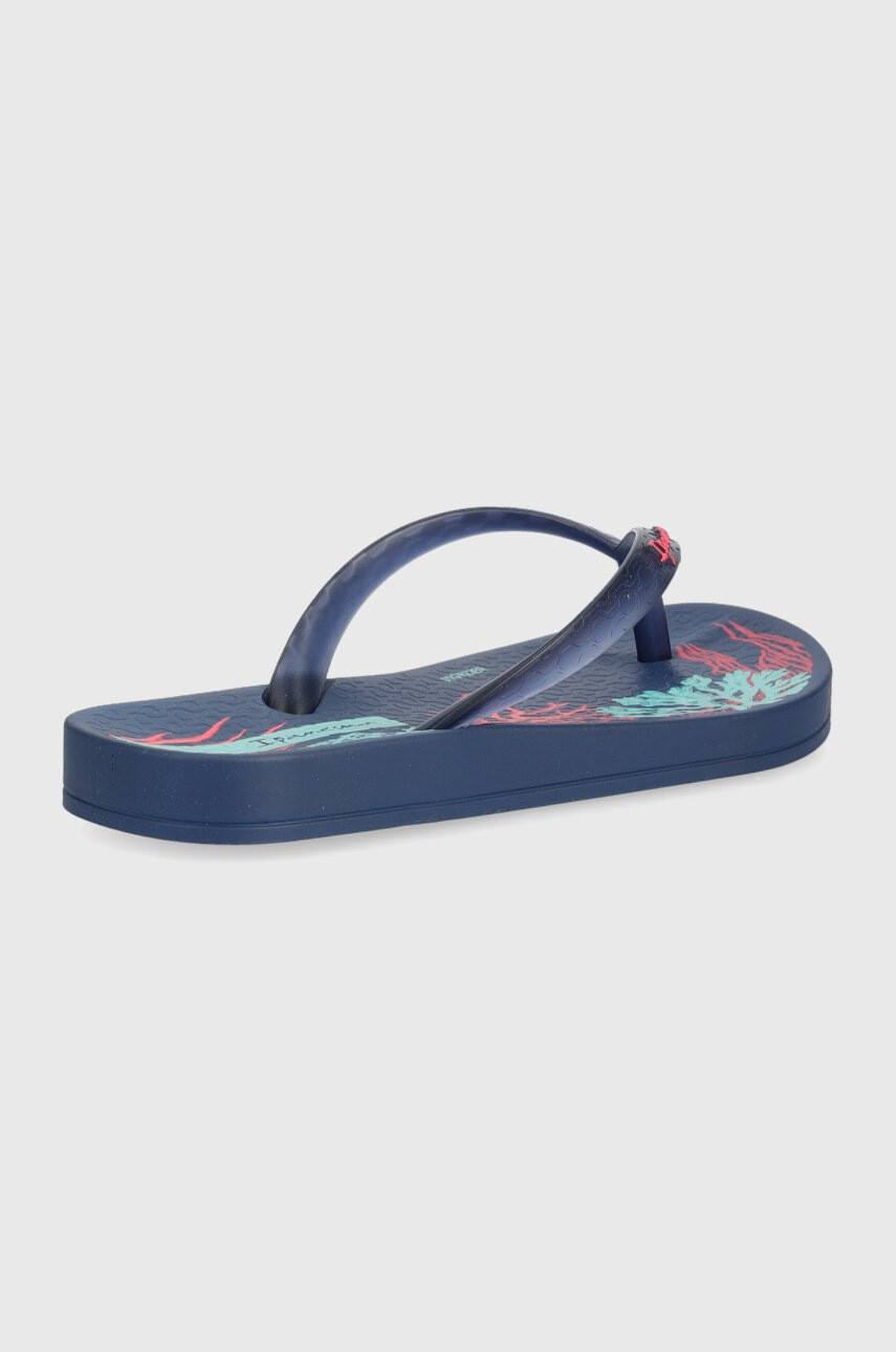Ipanema Детски джапанки Anat Glossy в тъмносиньо - Pepit.bg