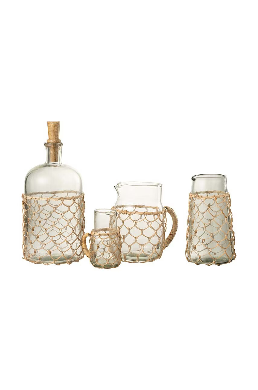 J-Line Гарафа Knitting Handle Glass - Pepit.bg