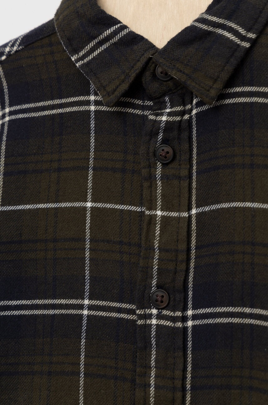 Jack & Jones Детска памучна риза в зелено - Pepit.bg