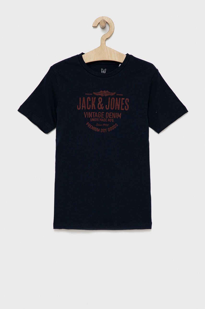 Jack & Jones Детска памучна тениска - Pepit.bg