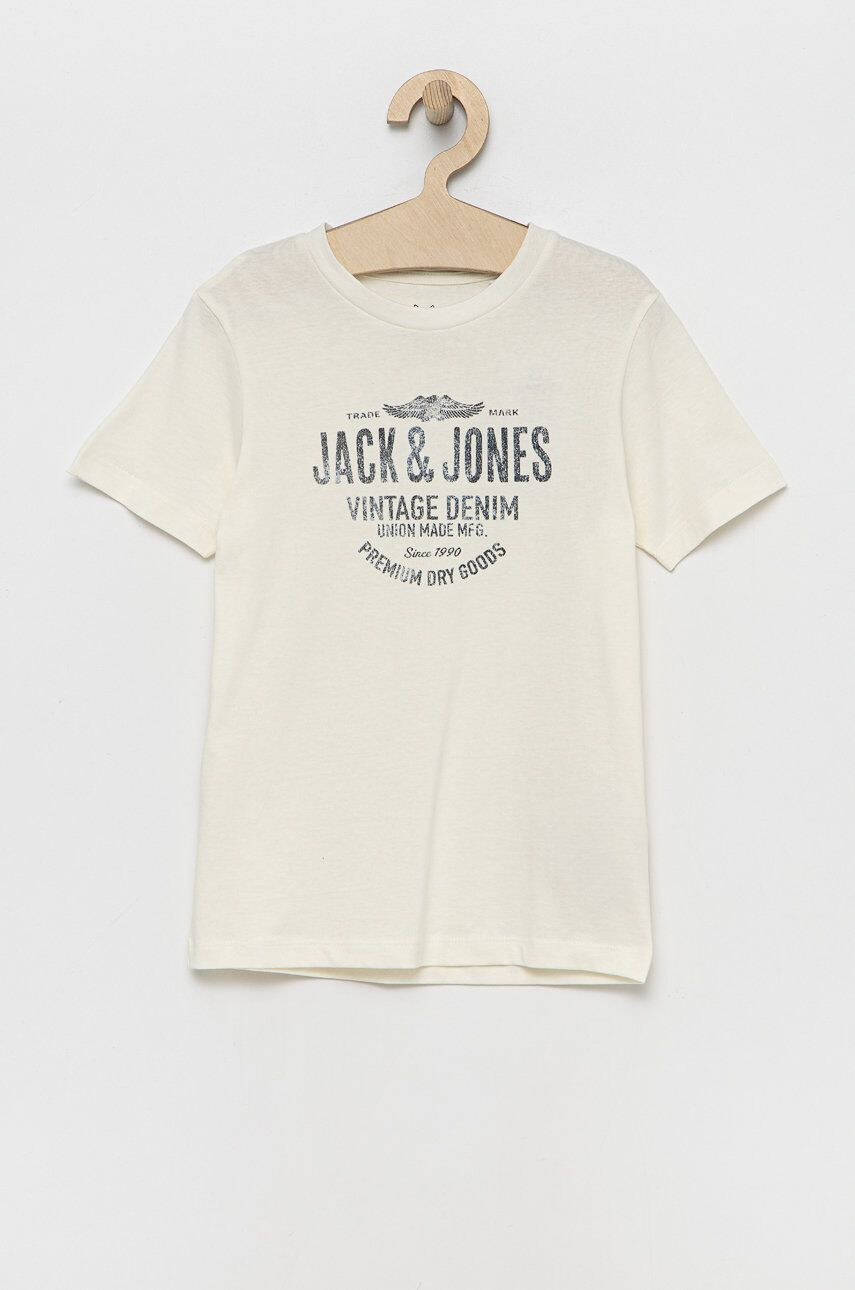 Jack & Jones Детска памучна тениска - Pepit.bg