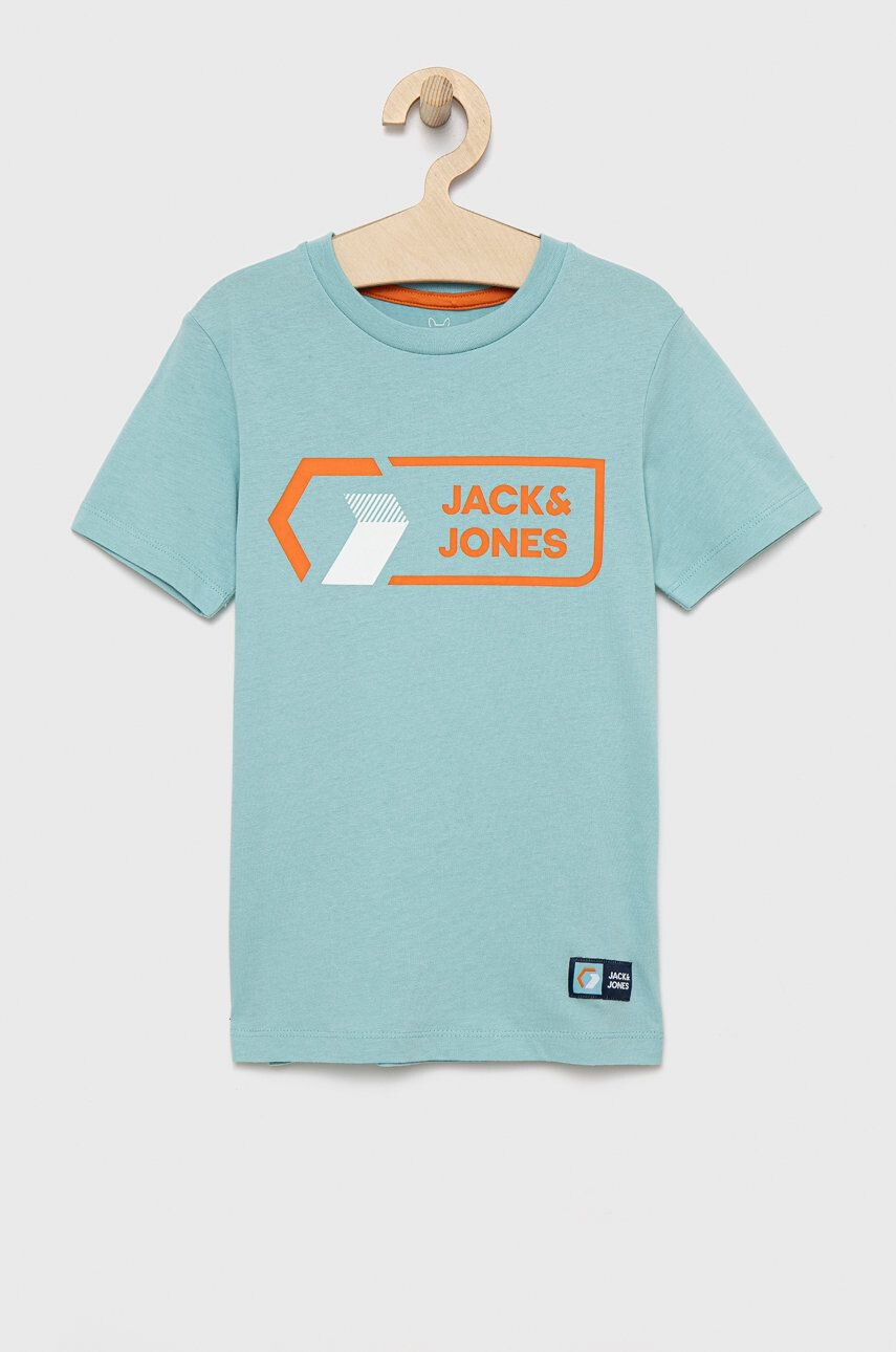 Jack & Jones Детска памучна тениска - Pepit.bg