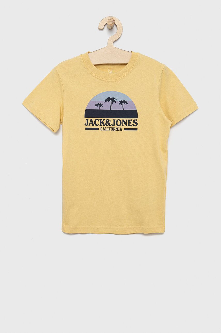 Jack & Jones Детска памучна тениска - Pepit.bg