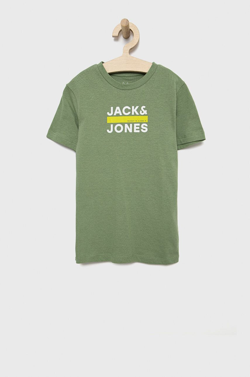 Jack & Jones Детска памучна тениска - Pepit.bg