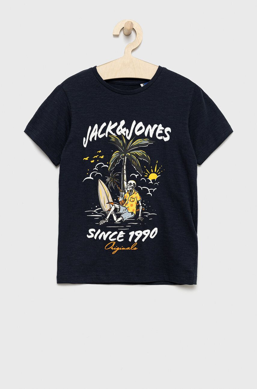 Jack & Jones Детска памучна тениска - Pepit.bg