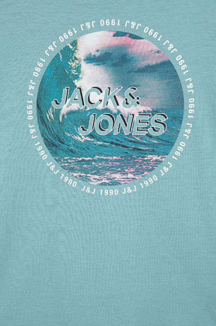 Jack & Jones Детска памучна тениска - Pepit.bg