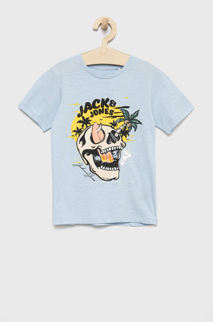 Jack & Jones Детска памучна тениска - Pepit.bg