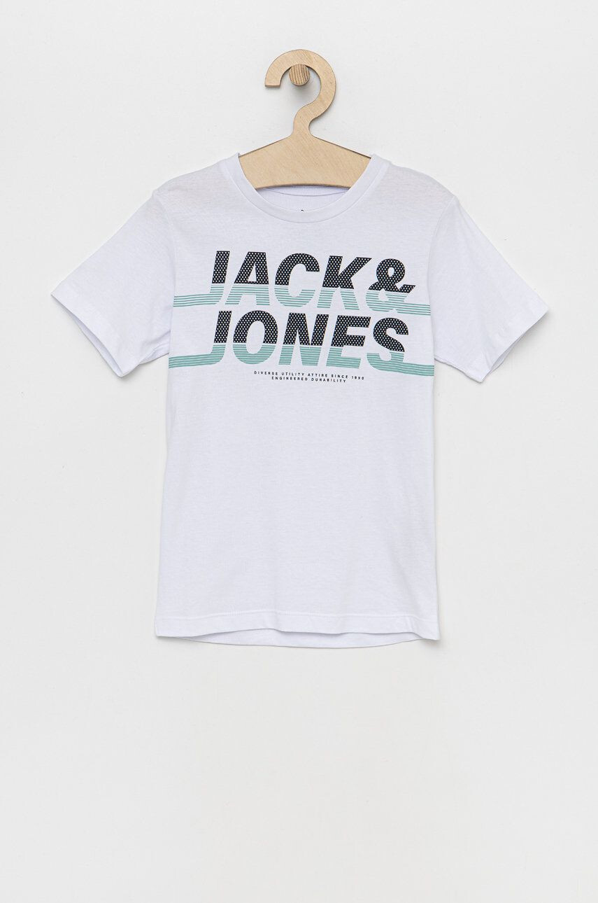 Jack & Jones Детска памучна тениска - Pepit.bg