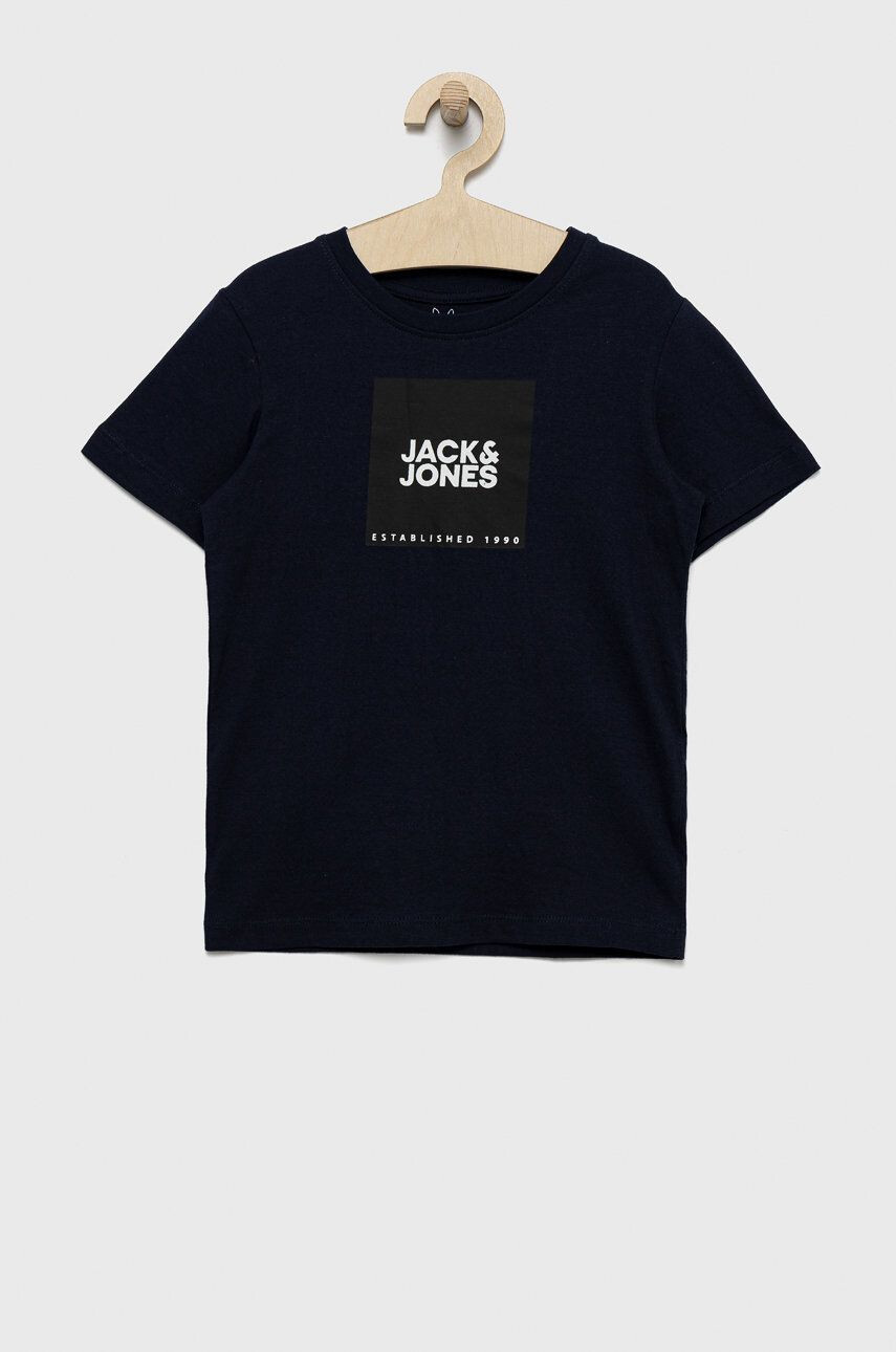 Jack & Jones Детска памучна тениска - Pepit.bg