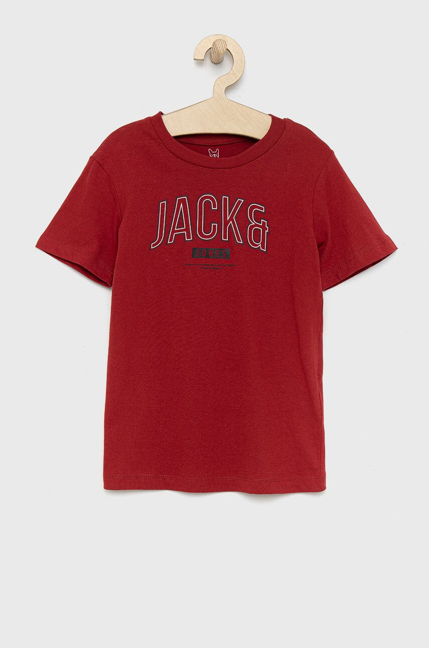 Jack & Jones Детска памучна тениска - Pepit.bg