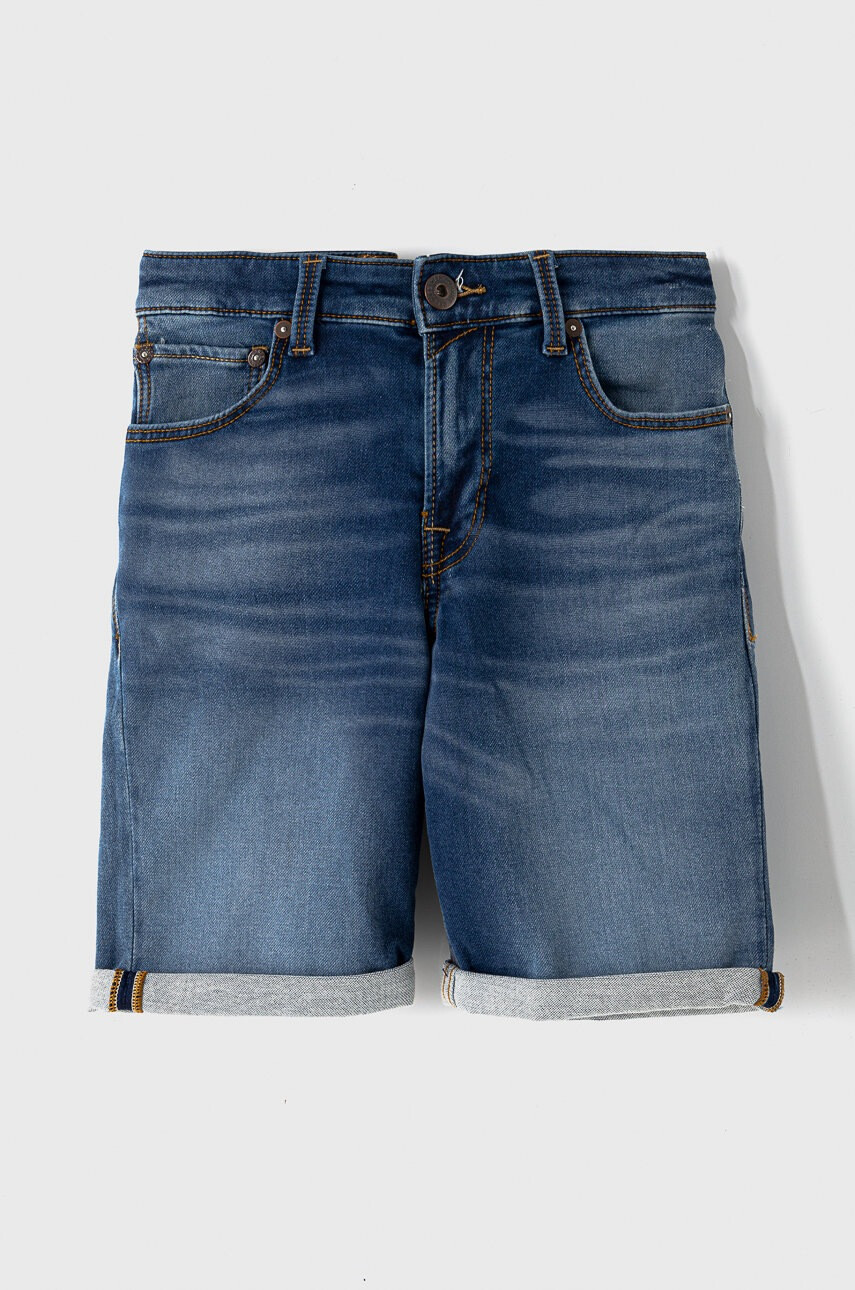 Jack & Jones Детски дънков къс панталон - Pepit.bg